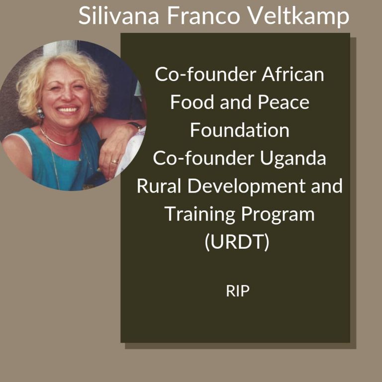 Celebrating the Life and Legacy of Silvana Franco Veltkamp