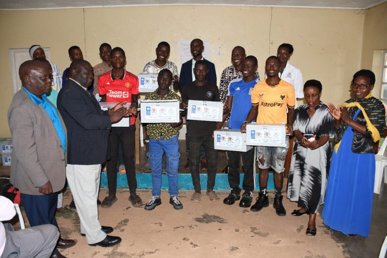 URDT Institute and Kyegegwa District Local Government support Youth Groups through Push-Up Kits Worth UGX 10 Million